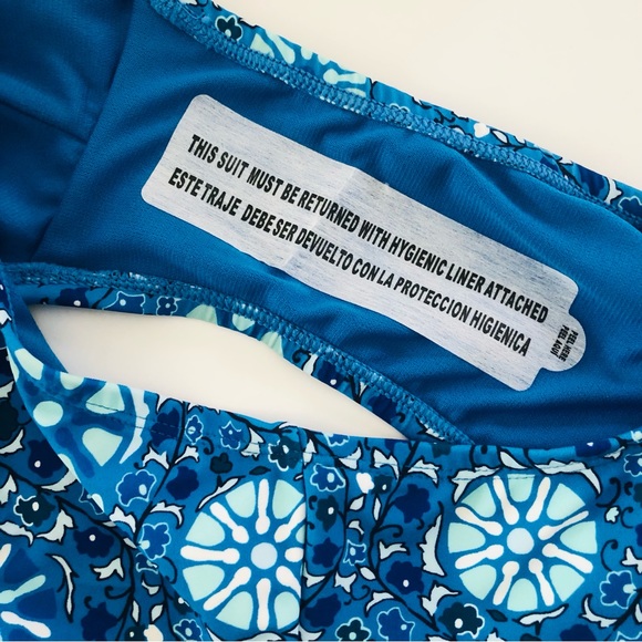 RHODE x Target Zinnia Floral Print One-Piece Swimsuit, 2X NWT - Picture 8 of 8